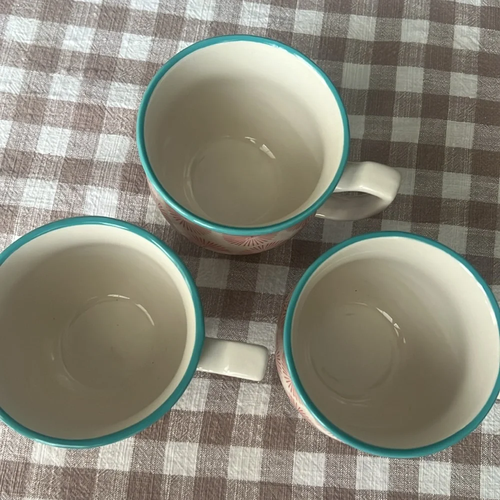 Pioneer Woman Set of three Mugs